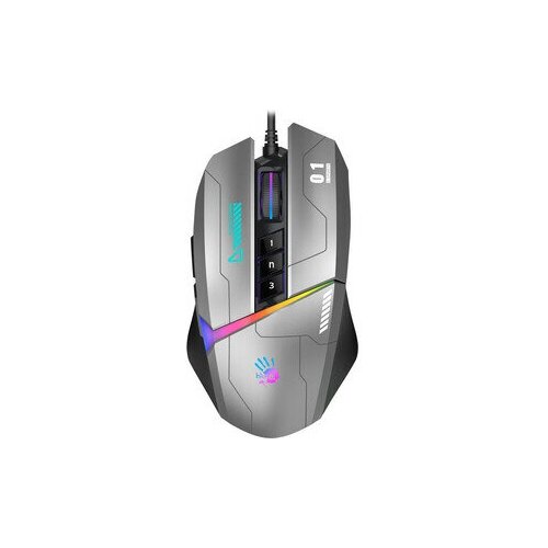 Мышь A4Tech Bloody W60 Max Gun серыйчерный оптическая 10000dpi USB 10but W60 MAX GUN 463500₽