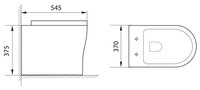 Унитаз Aquanet Roll-W CL-12249D