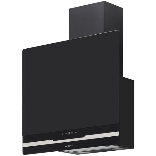 Вытяжка кухонная KRONA DOMENIKA 600 BLACKINOX S сенсорная наклонная 2829000₽