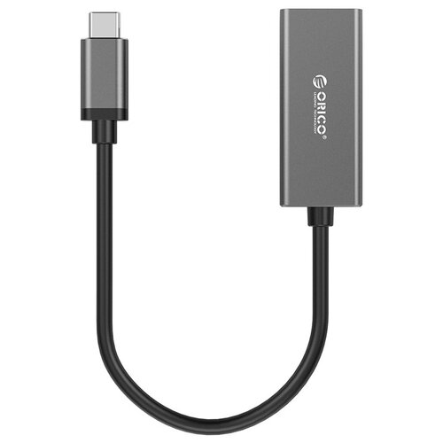 Переходник/адаптер ORICO XC-R45, Type-C - RJ45, 0.15 м, black кабель переходник type c usb3 1 m mini displayport f из алюминиевого сплава