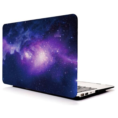фото Чехол-накладка UVOO пластиковая накладка MacBook 13 Air космос
