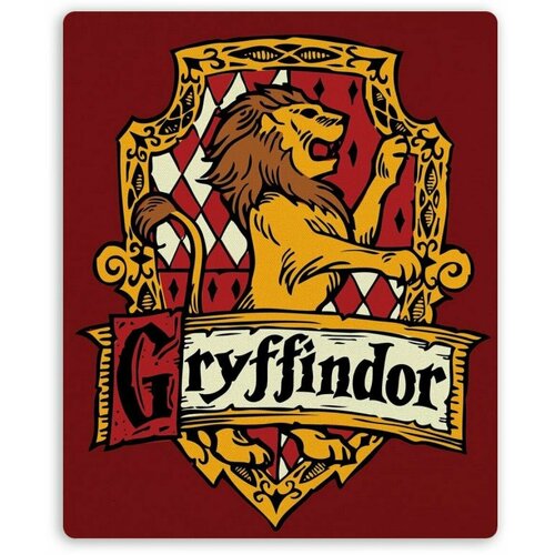 Коврик для мышки прямоугольный Harry Potter Gryffindor коврик придверный harry potter gryffindor эмблема