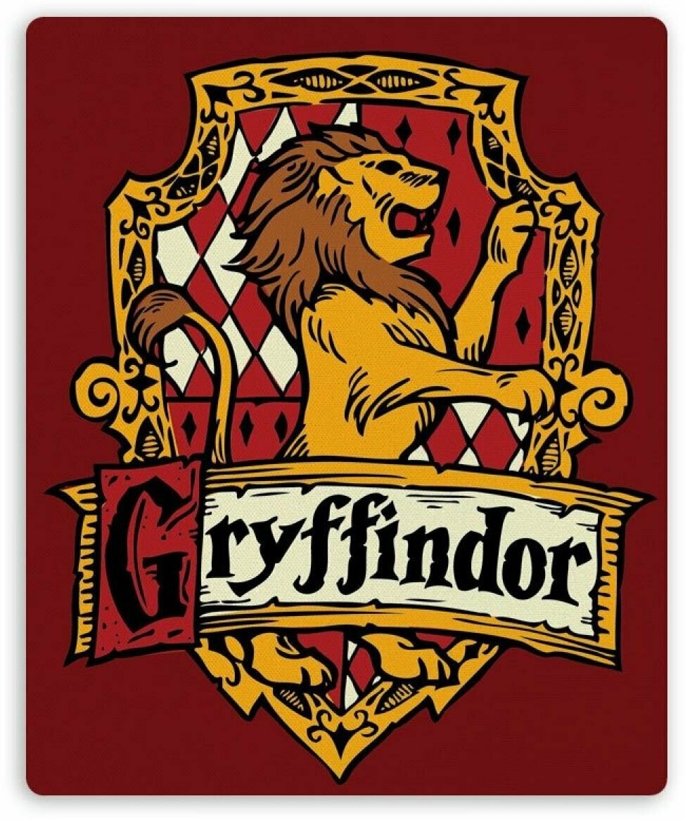 Коврик для мышки прямоугольный Harry Potter Gryffindor