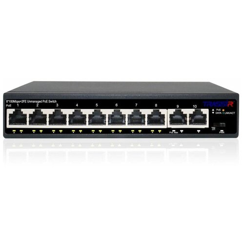 Коммутатор TRASSIR TR-NS1110-105-8POE 1119000₽