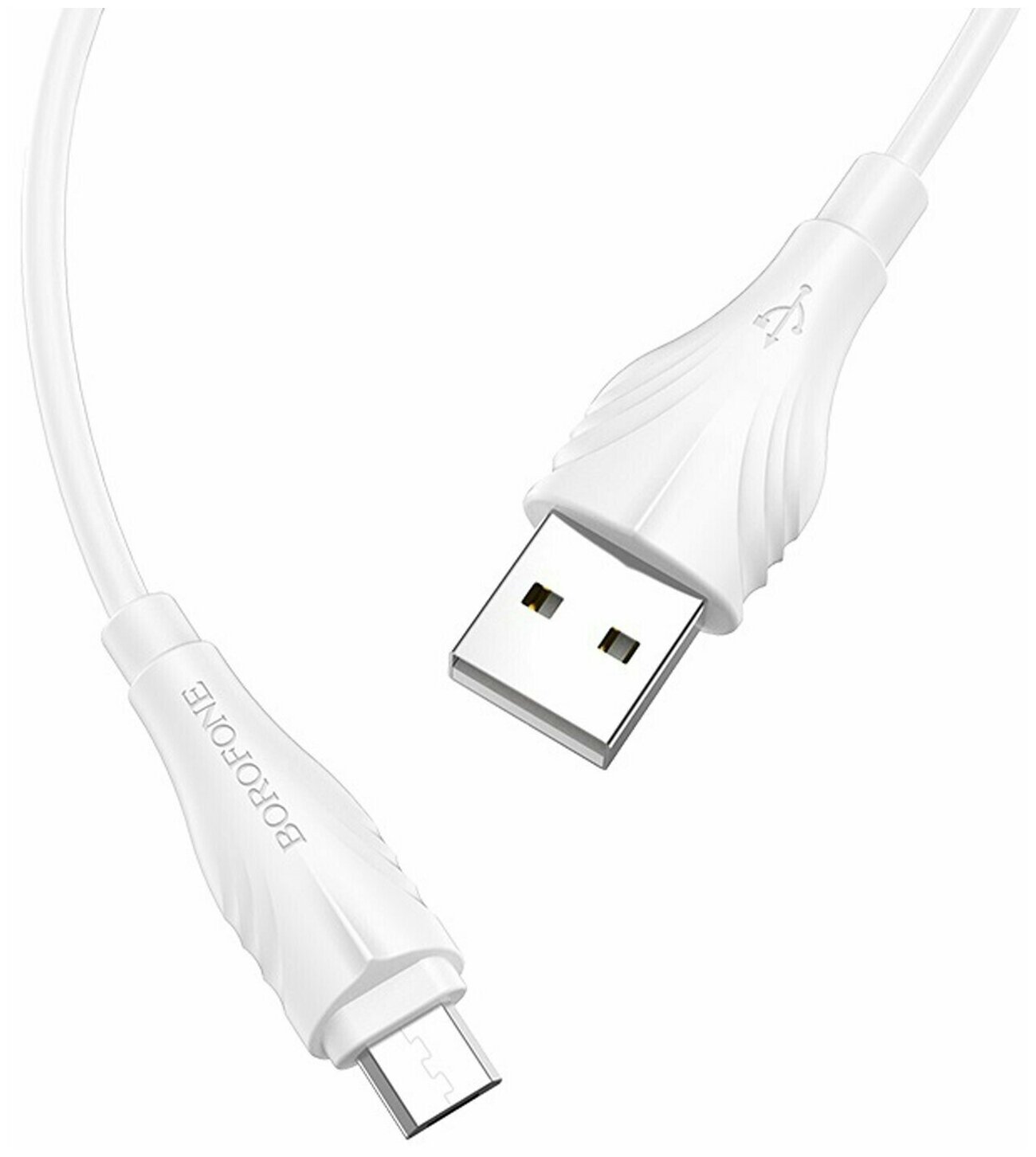 Кабель USB - micro USB Borofone BX18 Optimal, 100 см, Белый