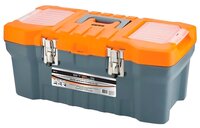 Ящик с органайзером Stels 90712 51 х 26 x 22 см 20'' серый/оранжевый