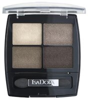 IsaDora Тени для век Eye shadow quartet 17 sunset glow