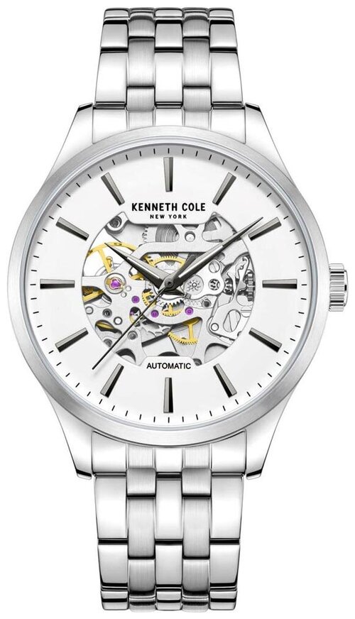 Наручные часы KENNETH COLE Automatic, серебряный