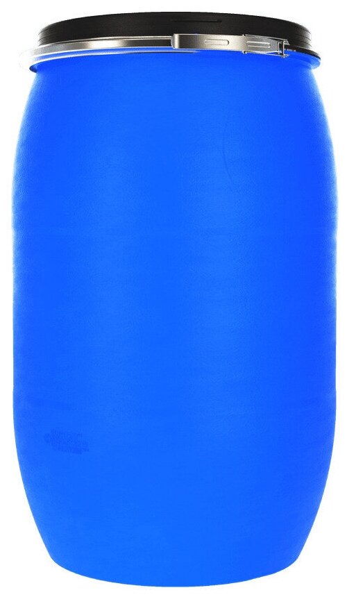 Бочка пластиковая 127 литров (синий, фиолетовый) - фотография № 11