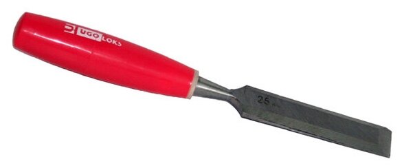 фото Стамеска UGO LOKS 25мм пластиковая ручка