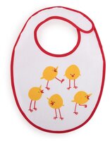 Happy Baby Набор нагрудников Set Terry Bibs, 2 шт , расцветка: chiken