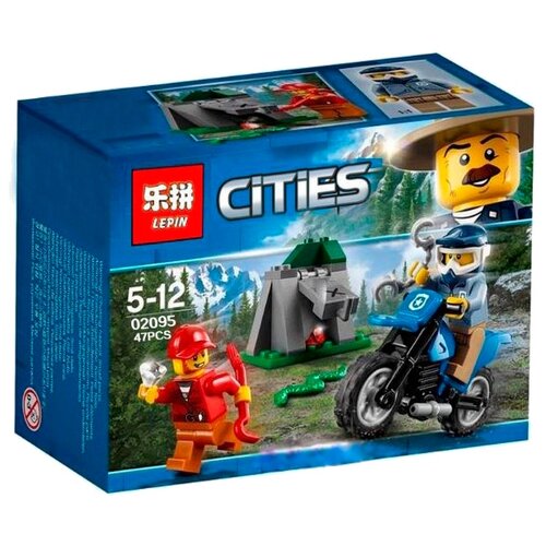 Конструктор Queen Cities 02095 Погоня по бездорожью