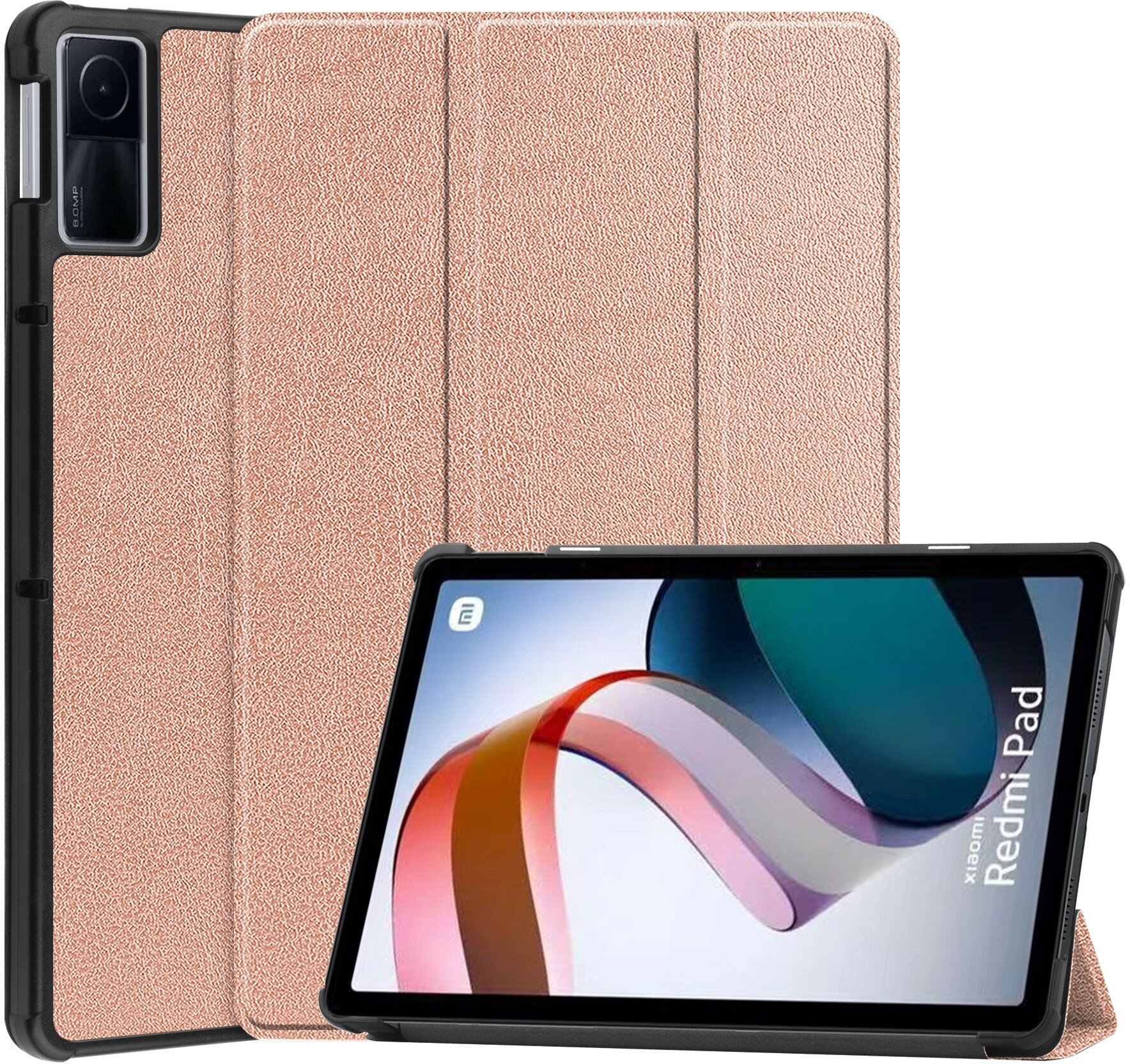 Чехол Palmexx "SMARTBOOK" для планшета Xiaomi Redmi Pad 10.61", розовое золото