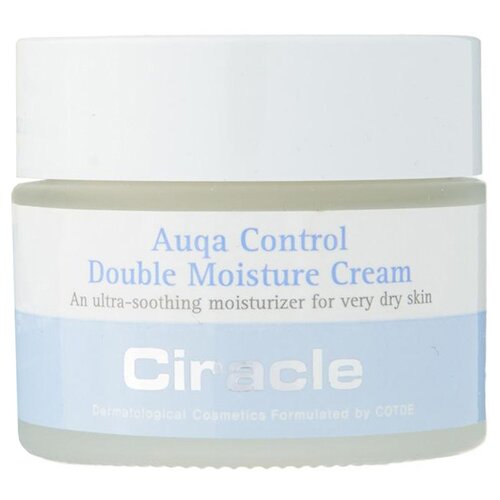 фото Ciracle Aqua Control Double Moisture Cream Крем для лица двойное увлажнение, 50 мл