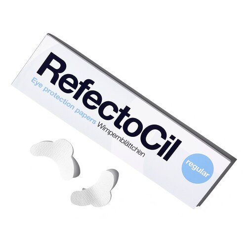 Бумажные подушечки RefectoCil для изоляции ресниц при окраске, 96 шт