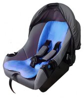 Матрас для автокресла PROTECTION BABY MINI Color розовый-горох