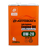 Синтетическое моторное масло Autobacs Fully Synthetic 0W-20 SP/GF-6A - изображение