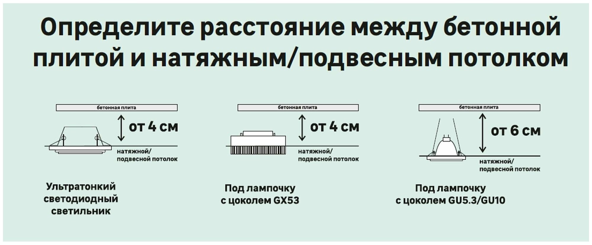 Светильник под лампу GX53 Эра 220 В 13 Вт цвет зеркальный - фотография № 12