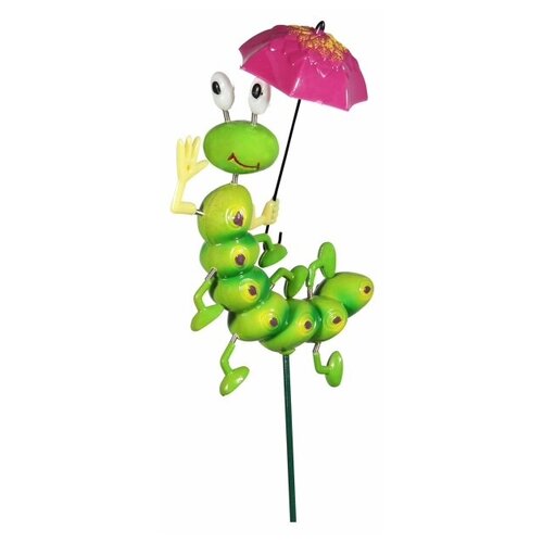 Штекер PARK Гусеница с зонтиком 14,5х12,5х4,8 см декоративный штекер гусеница с зонтиком микс