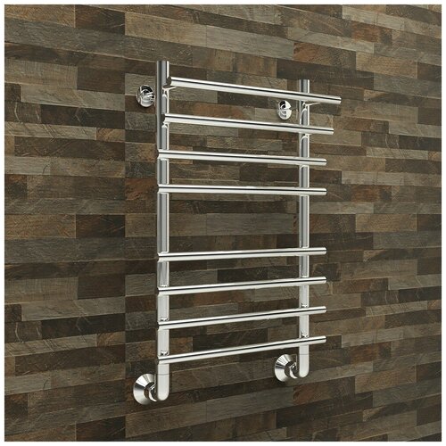 Полотенцесушитель нержавейка F Premium (лесенка) W=500, H=800 (8 перекладин) 1/2