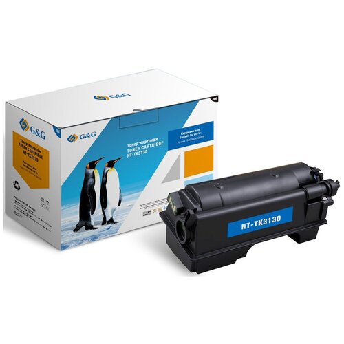 G&G toner cartridge for Kyocera M3550idn/M3560idn/FS-4200DN/4300DN 25 000 pages with chip TK-3130 1T02LV0NL0 гарантия 12 мес. тонер картридж kyocera tk 3130 1t02lv0nl0 для fs 4200dn fs 4300dn ecosys m3550idn ecosys m3560idn 25 000 стр