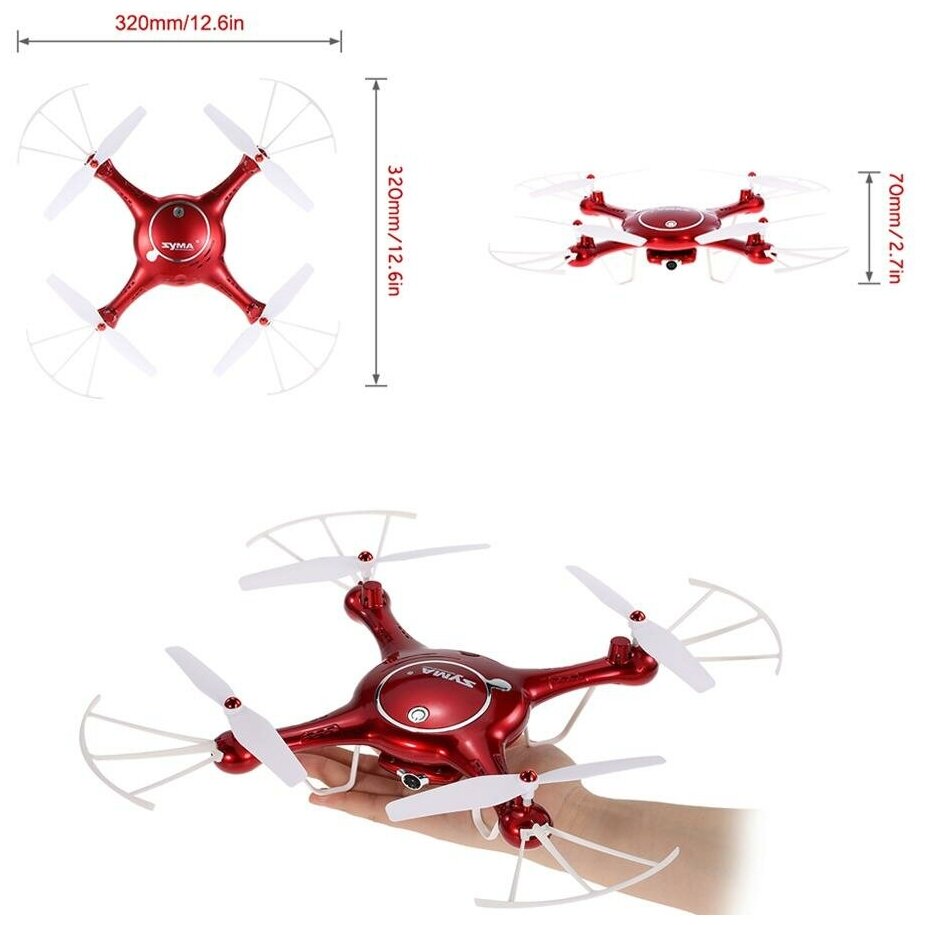Квадрокоптер радиоуправляемый Syma - фото №5