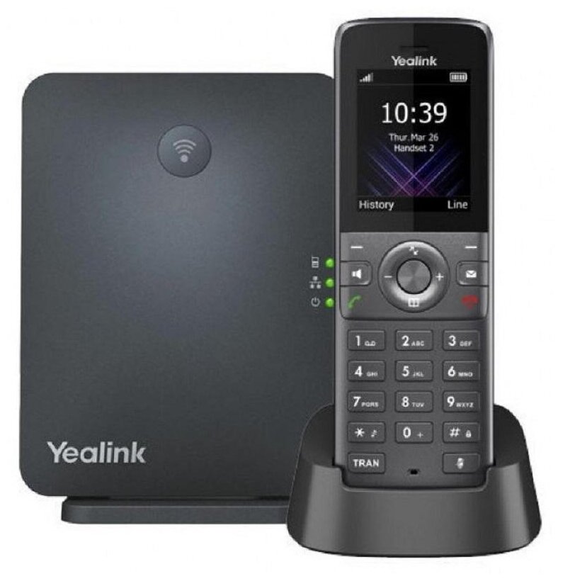 Телефон DECT Yealink W73P (база W70B+трубка W73H) до 10 SIP-аккаунтов