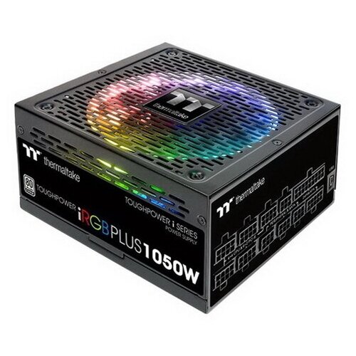 Блок питания Thermaltake ATX 1050W Toughpower iRGB Plus 80 platinum 2444pin APFC 140mm fan colo 3390700₽