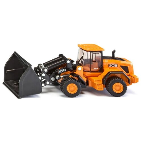 Машинка Siku JCB 457 WLS, 1789 1:87, 10.8 см, оранжевый/черный машинка siku 1103 7 2 см оранжевый черный