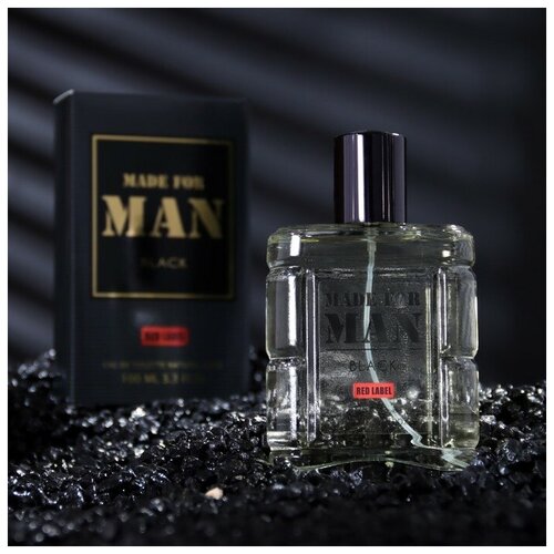 Туалетная вода мужская Made For Man Black, 100 мл