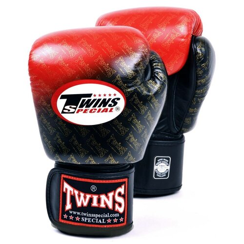 Боксерские перчатки Twins Special FBGVL3-TW1R красный, черный 10 унций