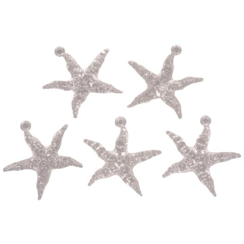 Набор декоративных элементов Морская звезда 4,5 см * RAYHER 46011000 набор декоративных элементов клевер 5 5 см rayher 56483000