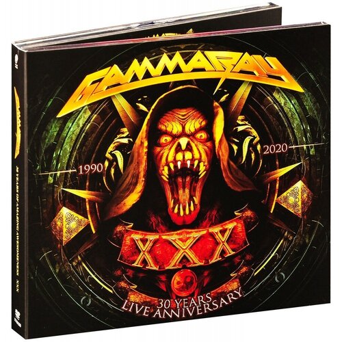 Gamma Ray – 30 Years Live Anniversary (2 CD + DVD) компакт диски ear music gamma ray 30 years live anniversary 2cd dvd