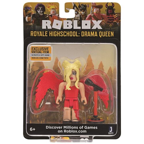 Фигурка героя ROBLOX Royale Highschool: Drama Queen + Виртуальный предмет
