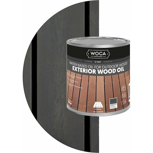 Масло WOCA Exterior Wood Oil Thunder Grey Масло (0,75l) Грозовой серый