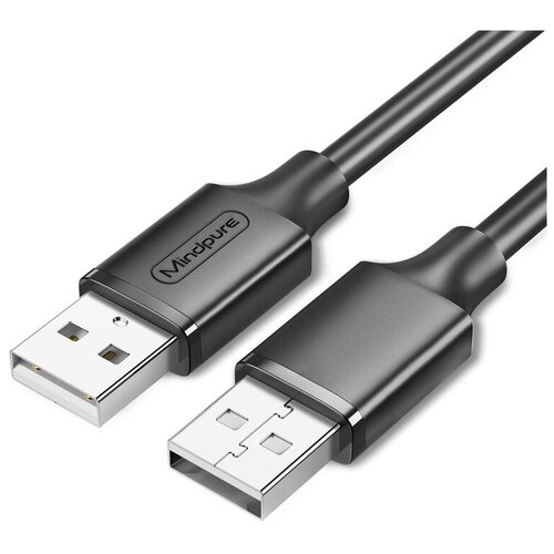 Кабель Mindpure USB AM - USB AM 2.0 US001 3м кабель usb a m usb b m 3м феррит кольца серый