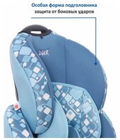 Автокресло группа 1/2/3 (9-36 кг) Siger Стар Isofix синий