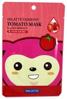 Milatte Маска для лица тканевая томатная Fashiony Tomato Mask Sheet 21 г пакет