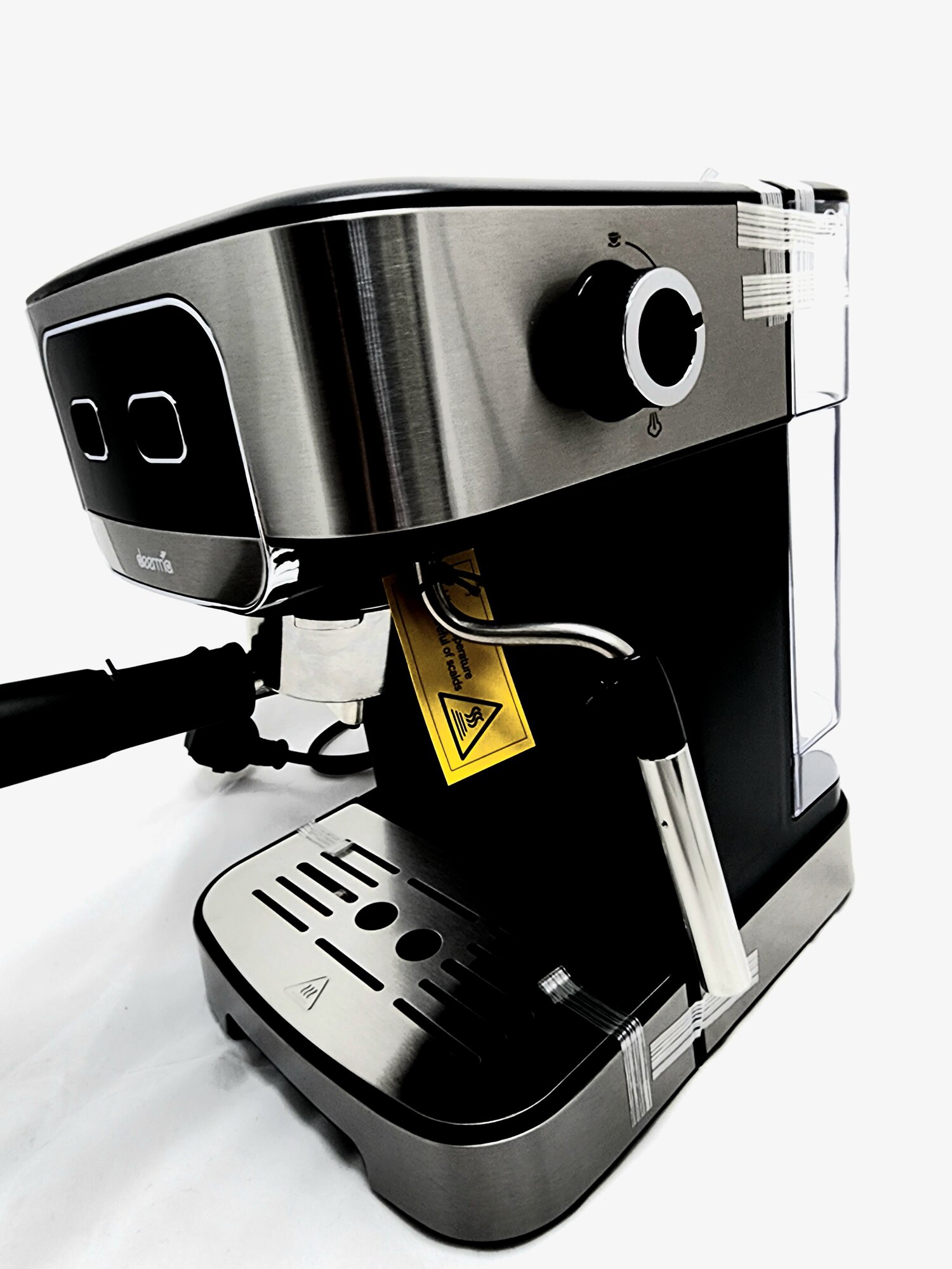 Кофемашина deerma Coffee Machine DEM-YS10W Black+Silver - фото №8