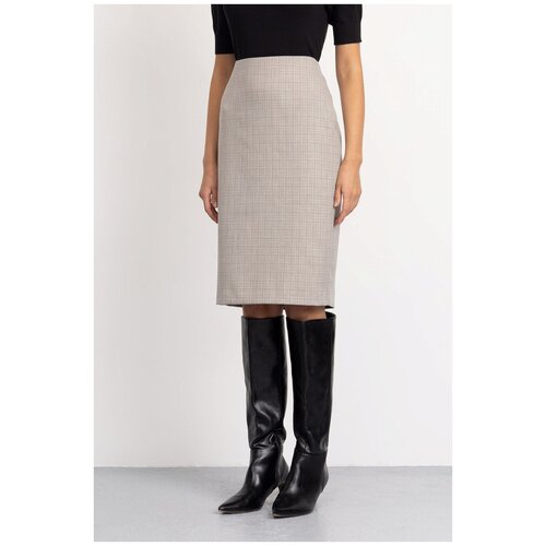 Юбка карандаш EMKA S850/vaida Бежевый 42