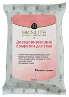 Дезодорирующие салфетки Skinlite для тела 15 шт.