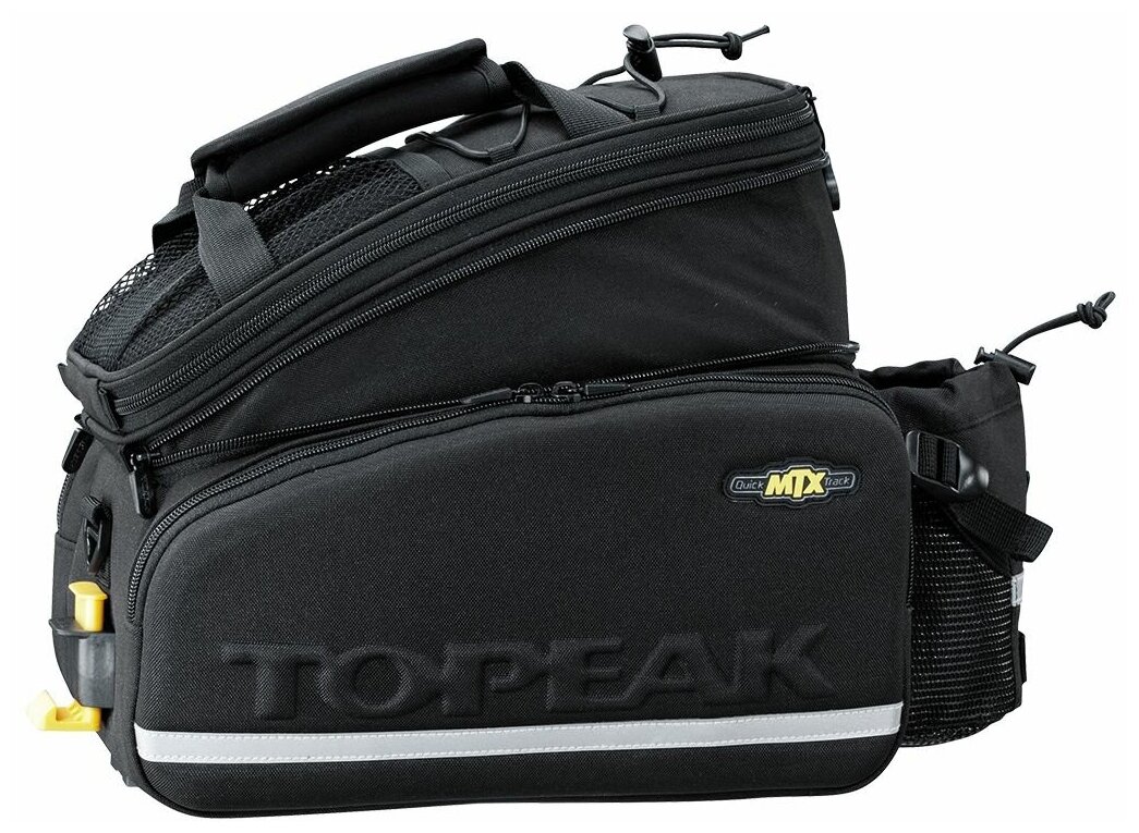 Велосумка на багажник Topeak MTX Trunk Bag Dx With Rigid Molded Panels, W/Water Bottle Holder