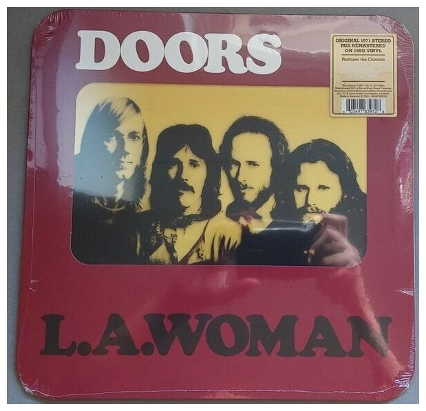 Виниловая пластинка The Doors. L.A. Woman (LP, Remastered, Stereo)