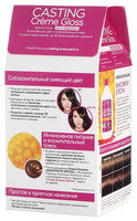 L'Oreal Paris Casting Creme Gloss Стойкая краска-уход для волос, 210, Черный Перламутровый