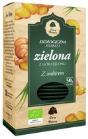 Чай зеленый Dary Natury Zielona z imbirem в пакетиках, 25 шт.