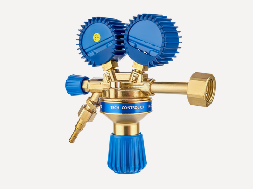 Изображение товара Редуктор кислородный Сварог TECH CONTROL OX — крупногабаритная модель в прочном латунном корпусе