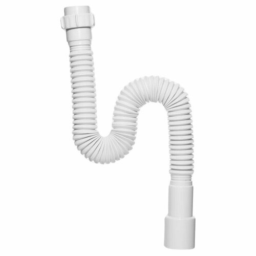 Гофра для сифона инкопласт GT11145, белая, Россия