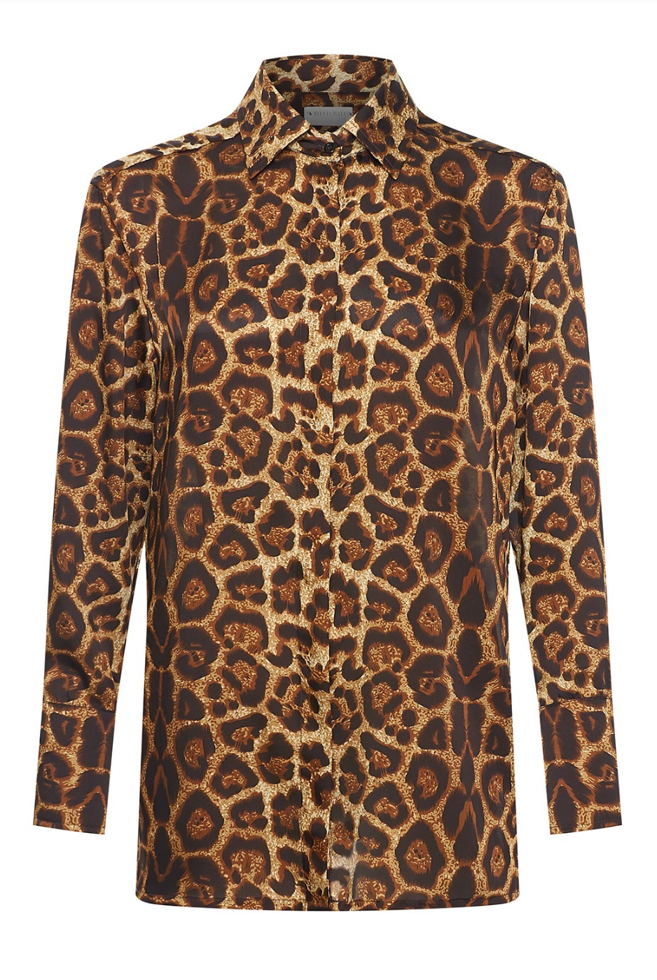 Рубашка Maya La Playa весна-лето 2025, размер L, коричневый