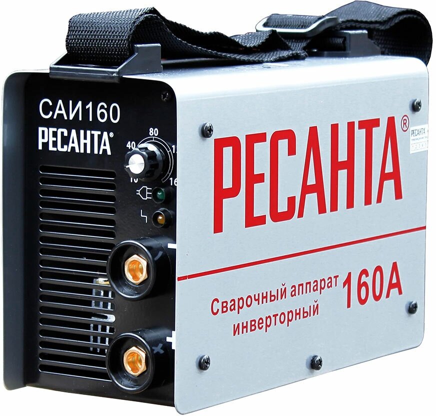 Сварочный аппарат инверторного типа Ресанта САИ 160 (65/1) MMA