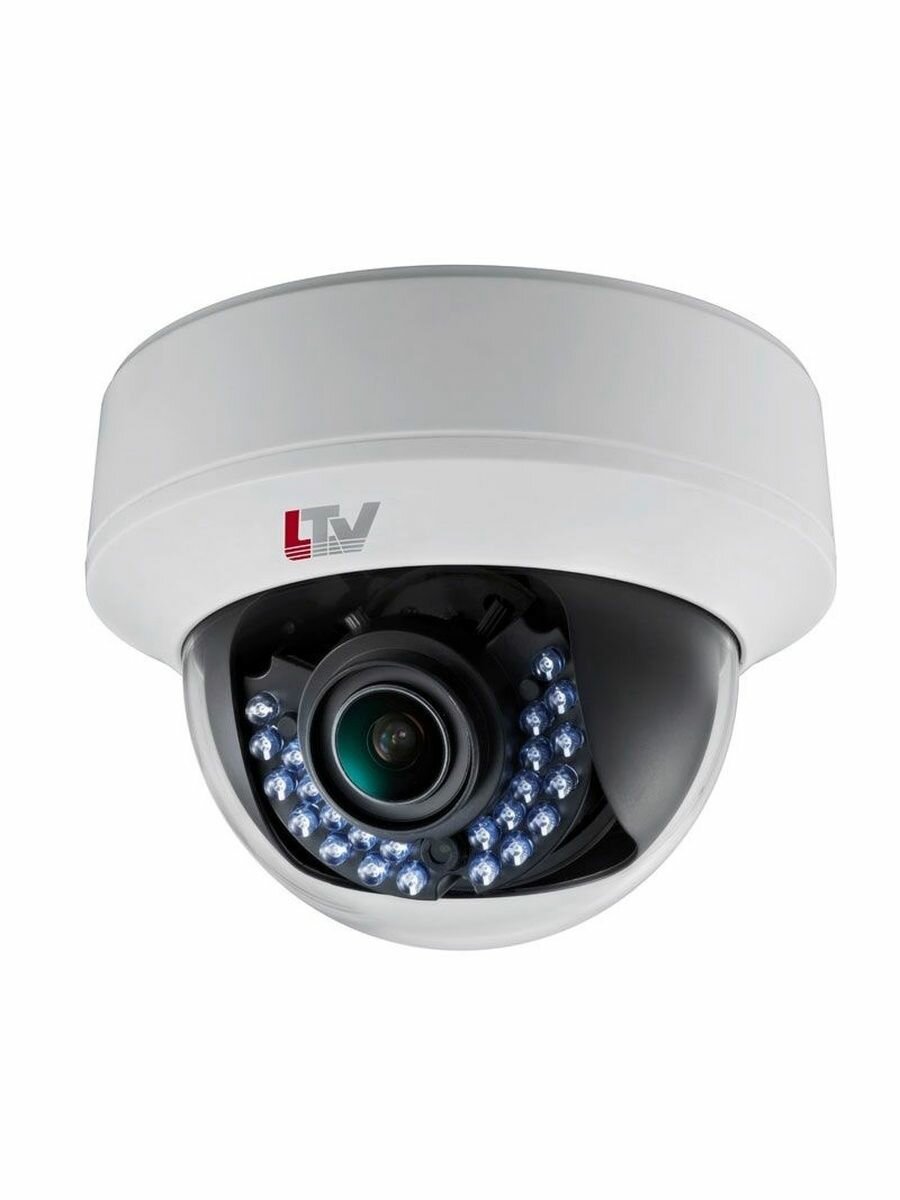 Видеокамера LTV CXM-710 48 внутр, купол, мультигибридная.